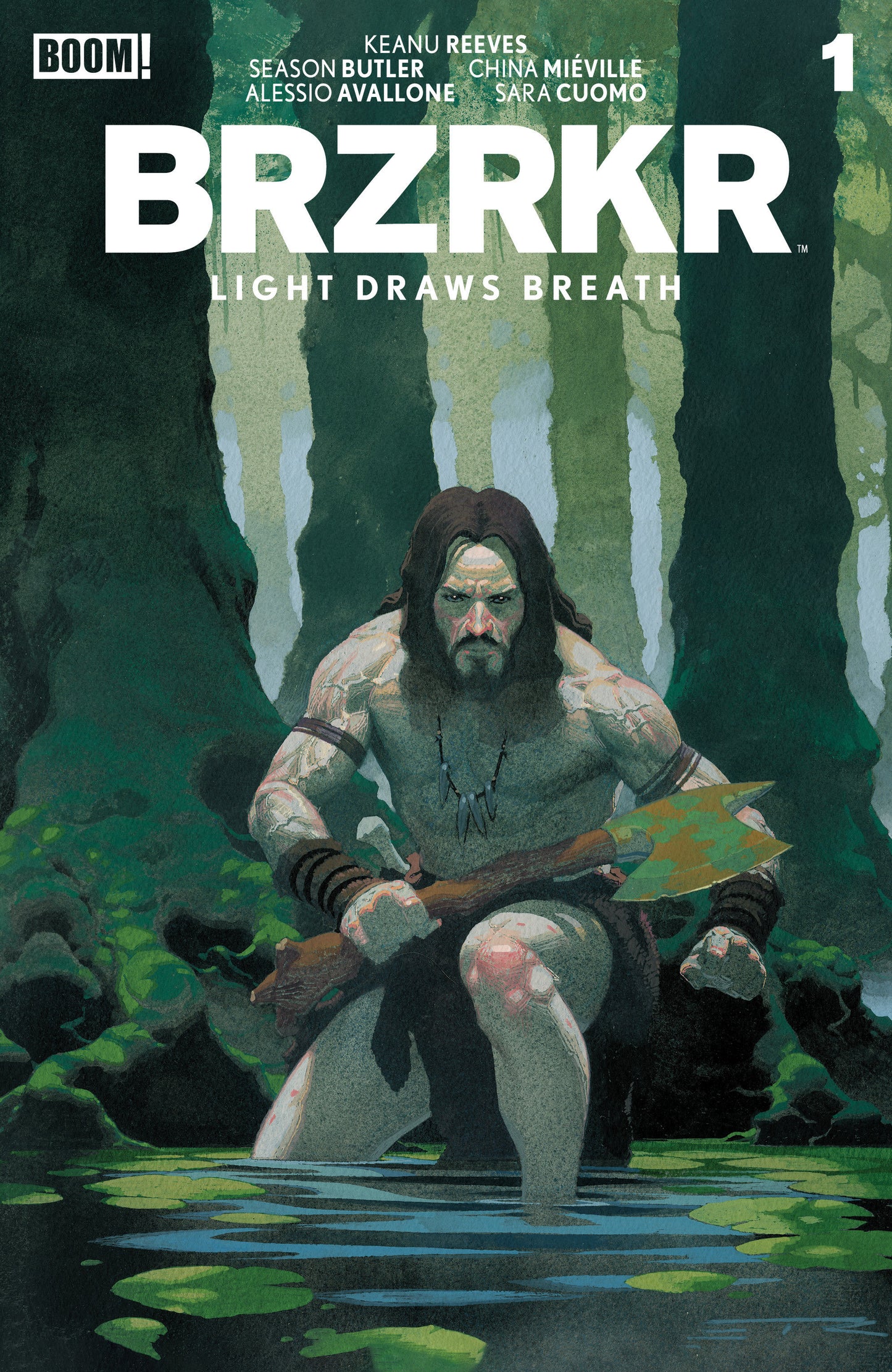 BRZRKR: LIGHT DRAWS BREATH #1 A MAIN (DRESSED, RIBIC)