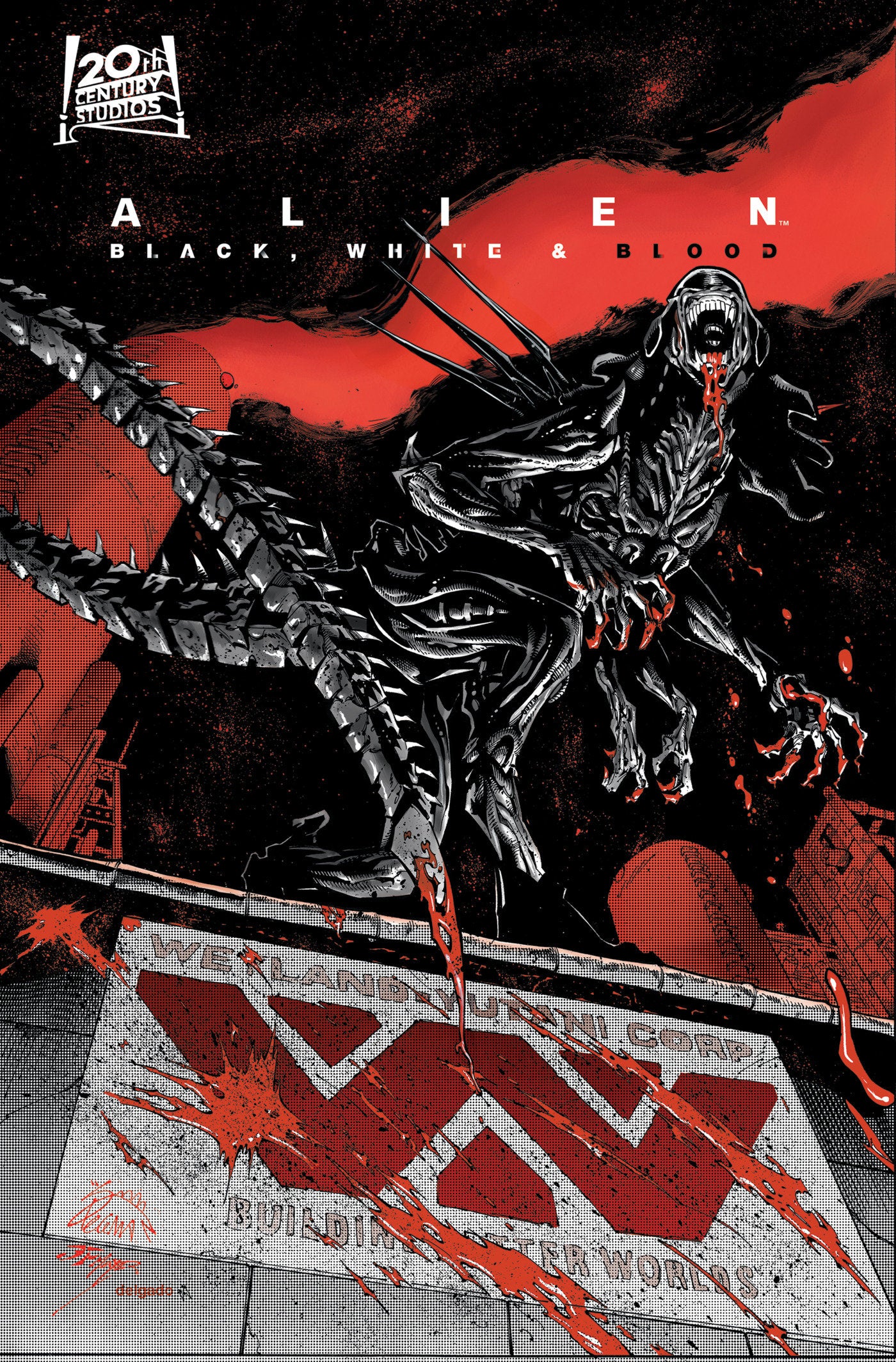 ALIEN: BLACK, WHITE & BLOOD TP