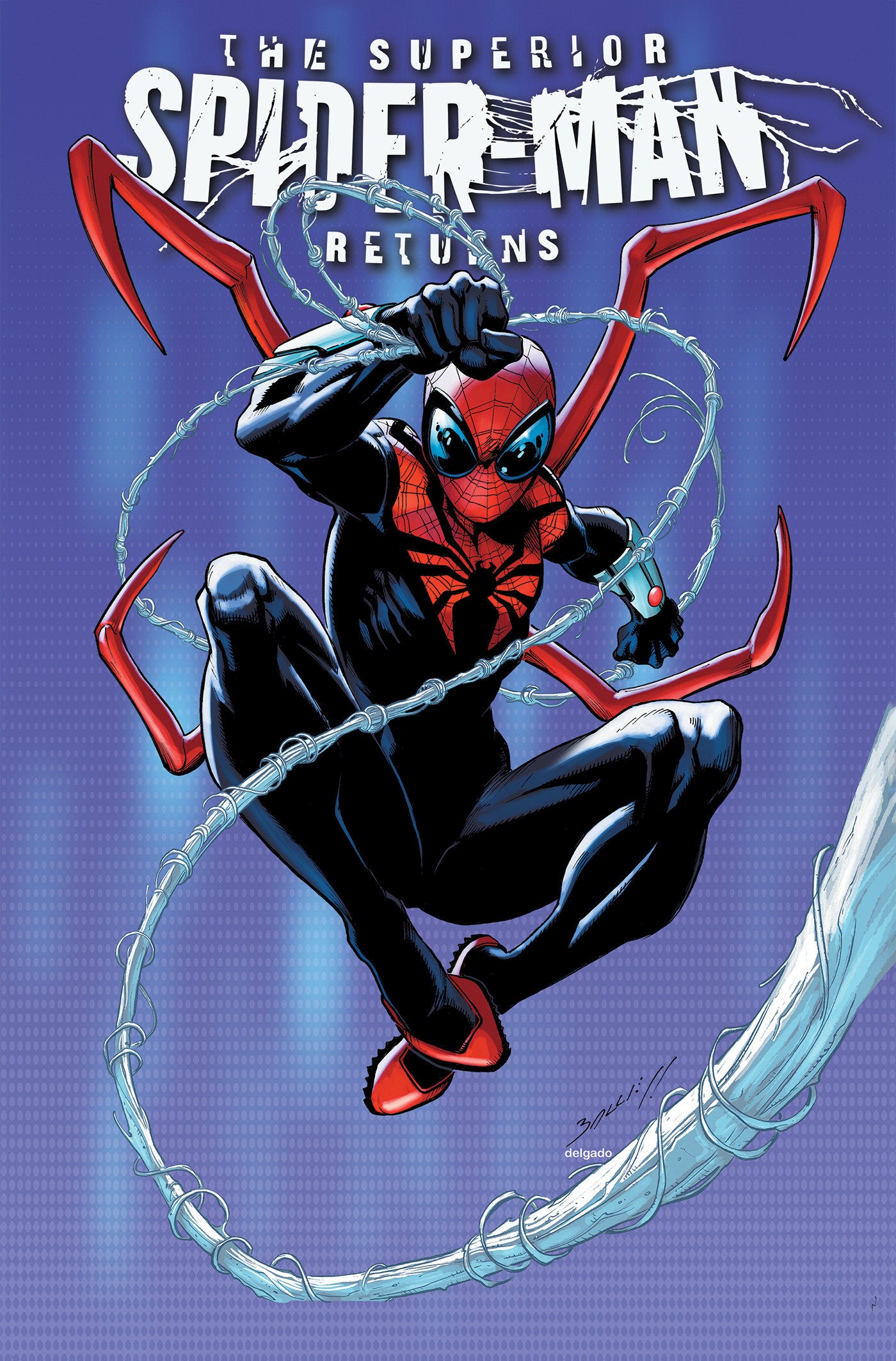 SUPERIOR SPIDER-MAN RETURNS OMNIBUS HC MARK BAGLEY COVER