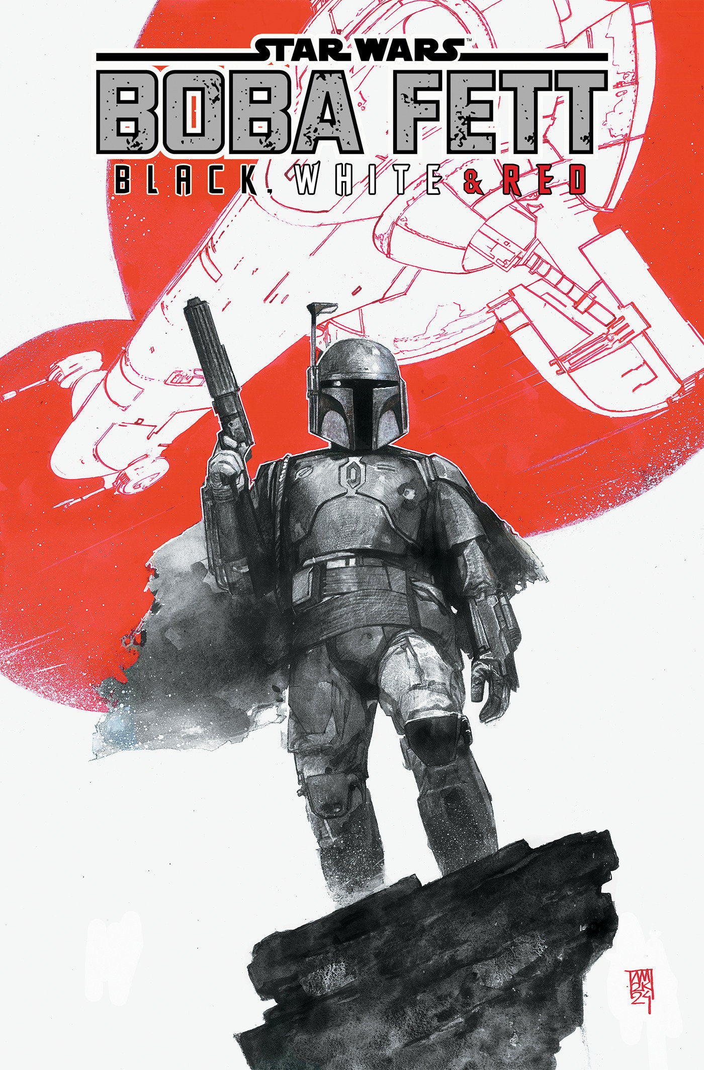 STAR WARS: BOBA FETT - BLACK, WHITE & RED TREASURY EDITION TP
