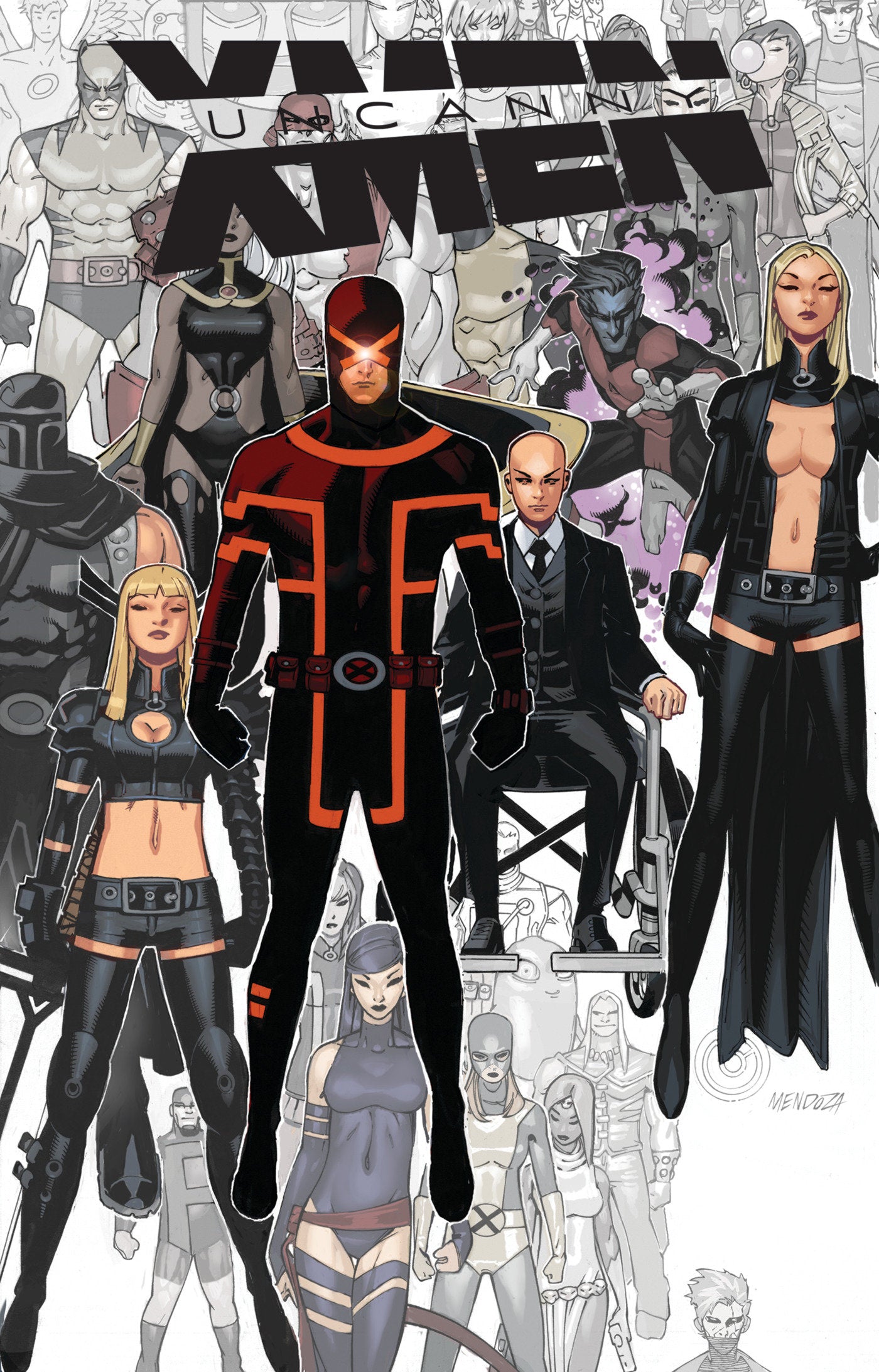 UNCANNY X-MEN BY BRIAN MICHAEL BENDIS OMNIBUS CHRIS BACHALO COVER
