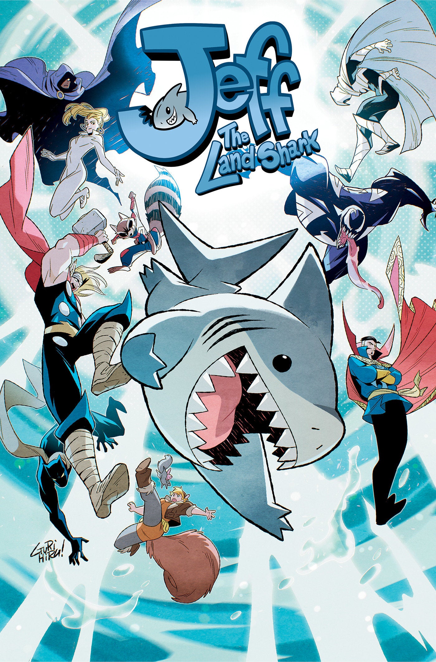 JEFF THE LAND SHARK: FRIENDS AND RIVALS TP