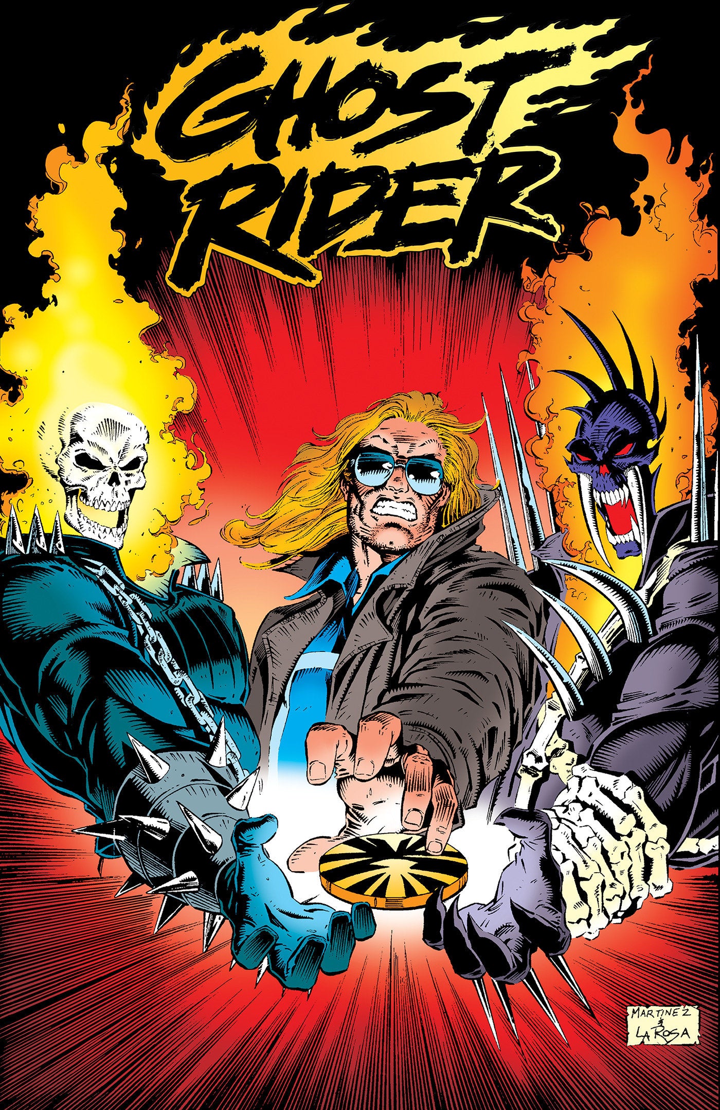 GHOST RIDER: DANNY KETCH OMNIBUS HC VOL. 3 HENRY MARTINEZ COVER