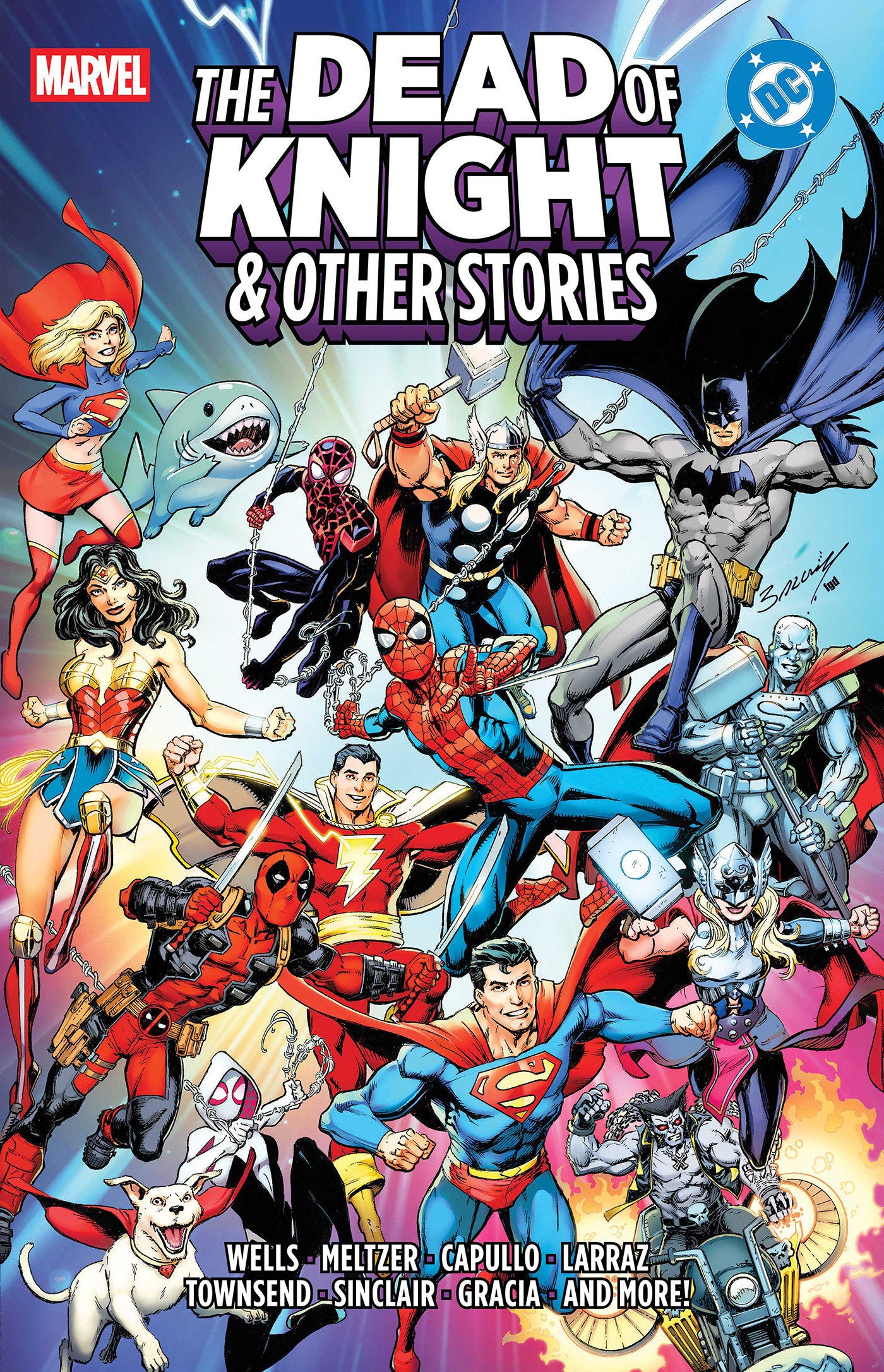 MARVEL/DC: THE DEAD OF KNIGHT & OTHER STORIES HC
