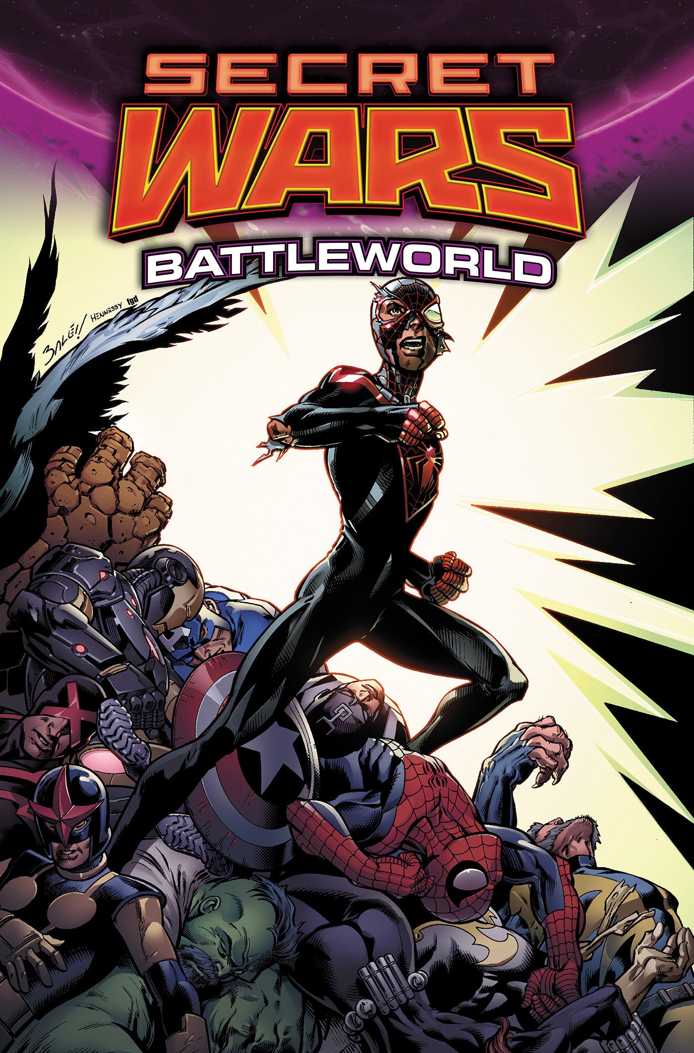 SECRET WARS: BATTLEWORLD OMNIBUS HC VOL. 4 MARK BAGLEY COVER