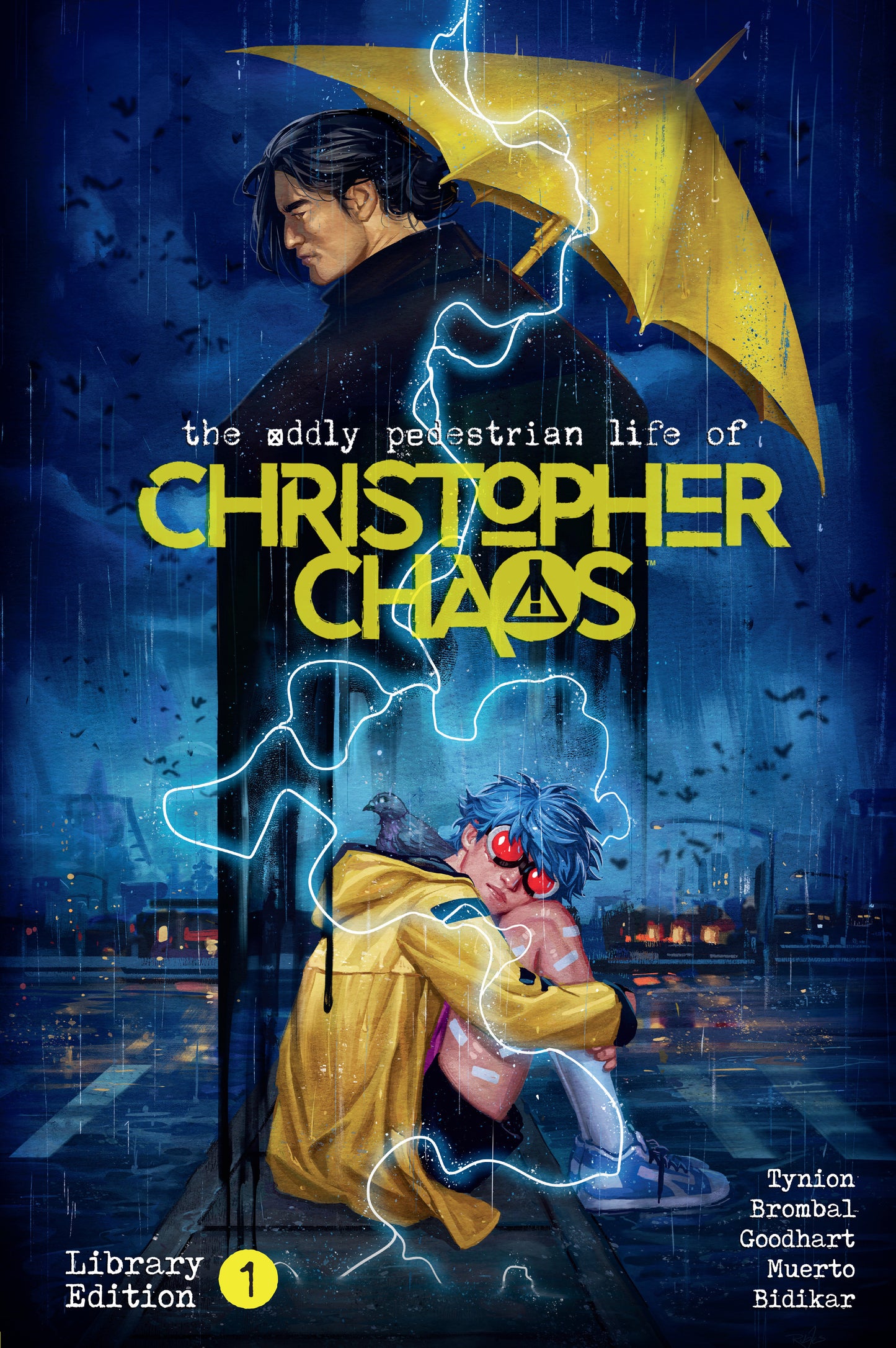 THE ODDLY PEDESTRIAN LIFE OF CHRISTOPHER CHAOS LIBRARY EDITION HC VOLUME 1
