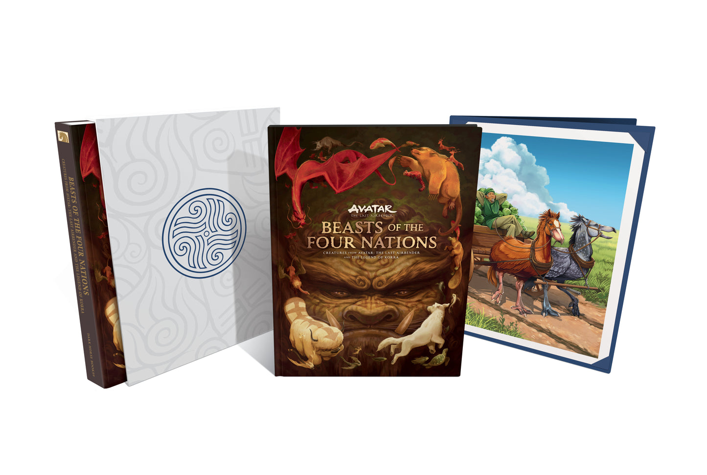 BEASTS OF THE FOUR NATIONS: CREATURES FROM AVATAR: THE LAST AIRBENDER AND THE LEGEND OF KORRA (DELUXE EDITION) HC