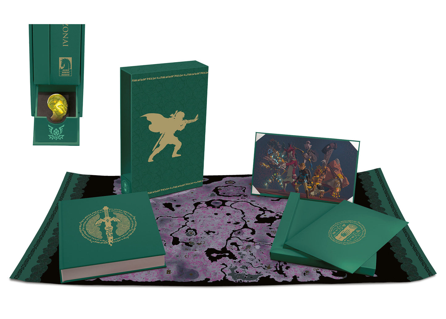 THE LEGEND OF ZELDA: TEARS OF THE KINGDOM--SECRETS OF THE ZONAI HC (HERO'S EDITION)