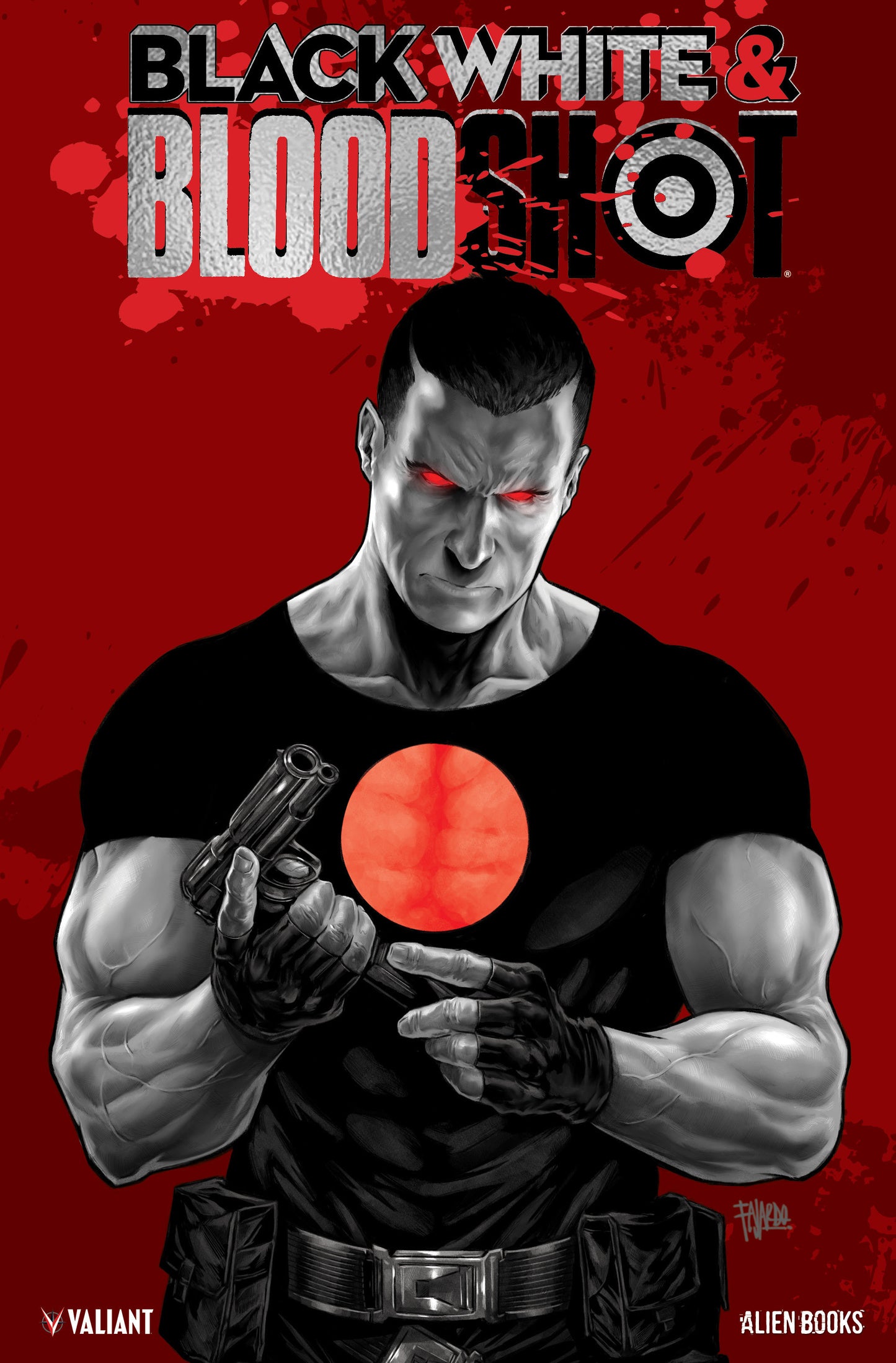 BLACK, WHITE & BLOODSHOT HC