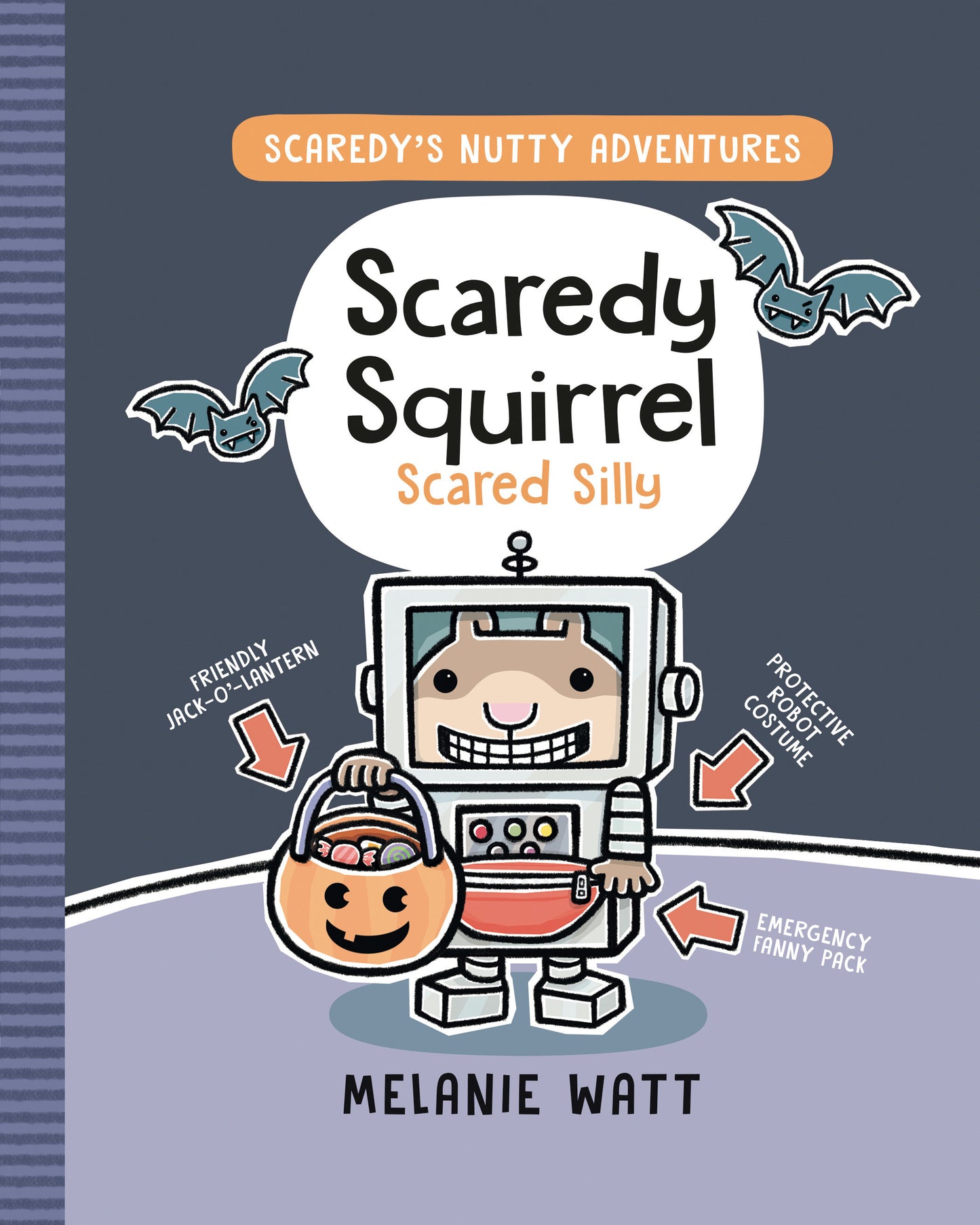 SCAREDY SQUIRREL SCARED SILLY (A Graphic Novel)