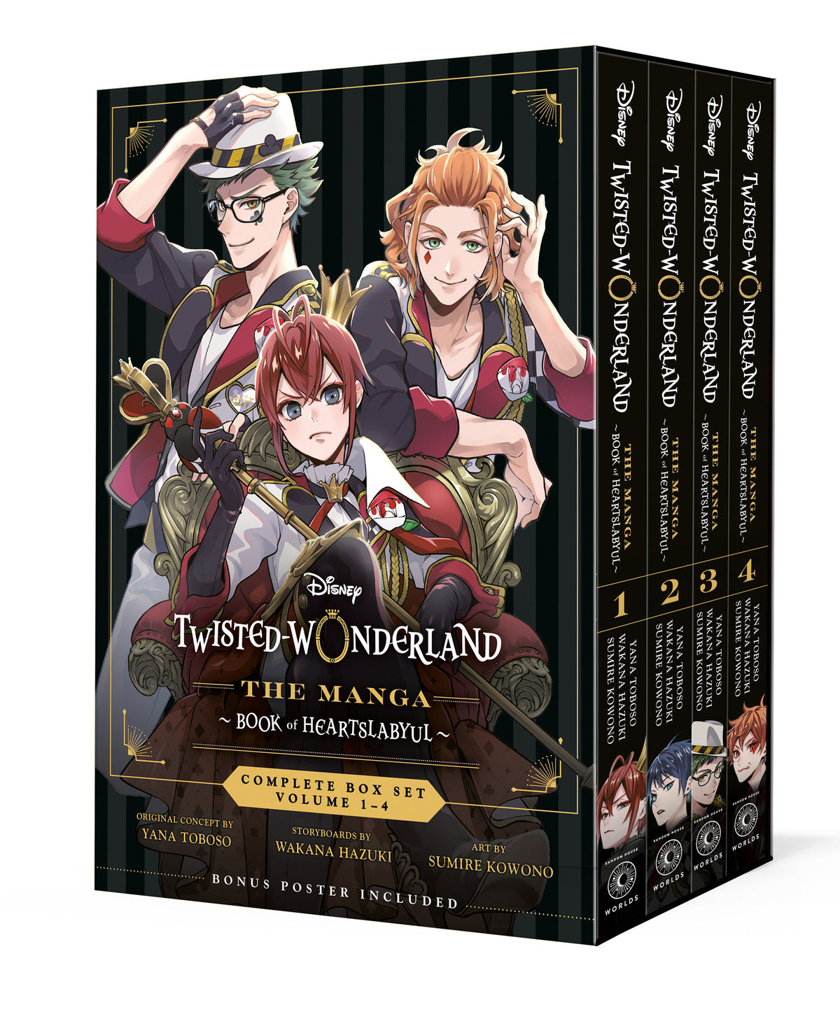 TWISTED-WONDERLAND: BOOK OF HEARTSLABYUL (THE MANGA), BOXED SET