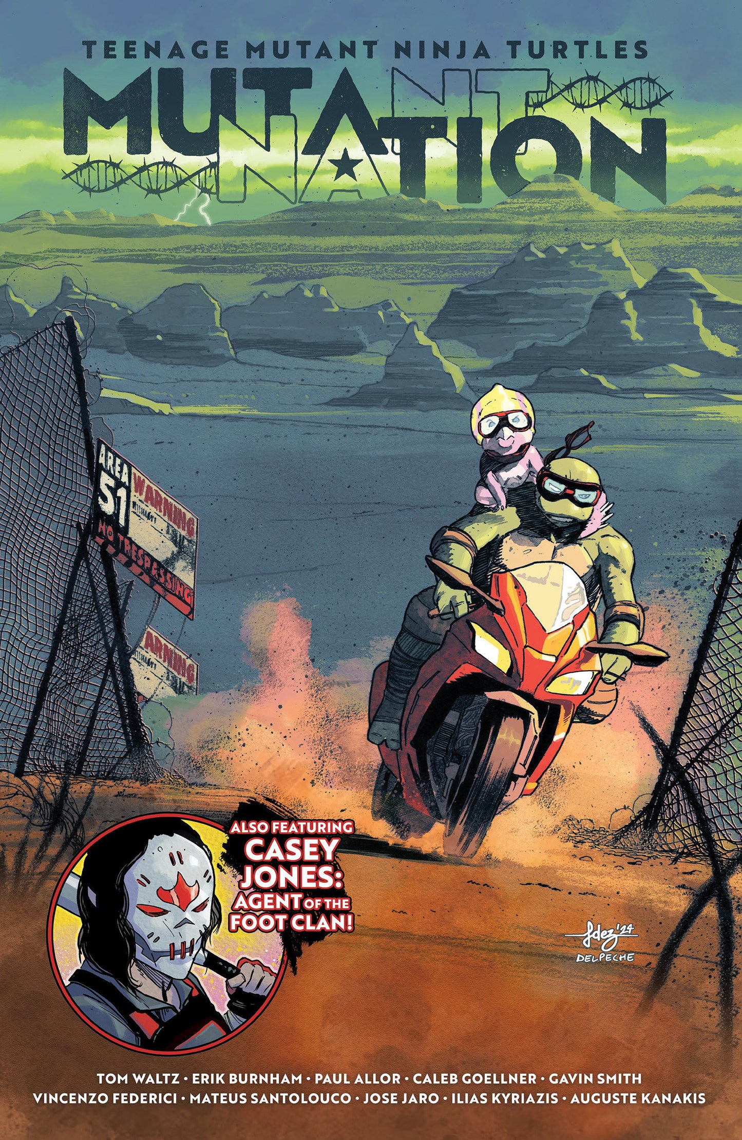 TEENAGE MUTANT NINJA TURTLES: MUTANT NATION, VOL. 1 TP