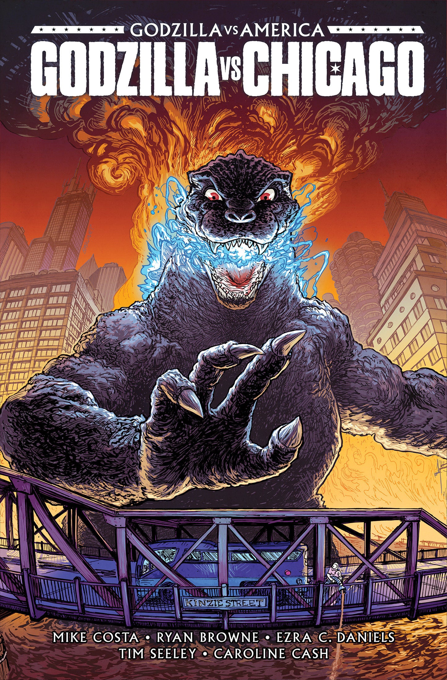 GODZILLA VS. AMERICA: CHICAGO HC
