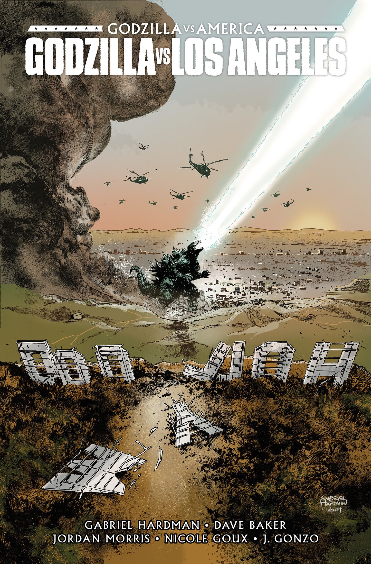 GODZILLA VS. AMERICA: LOS ANGELES HC