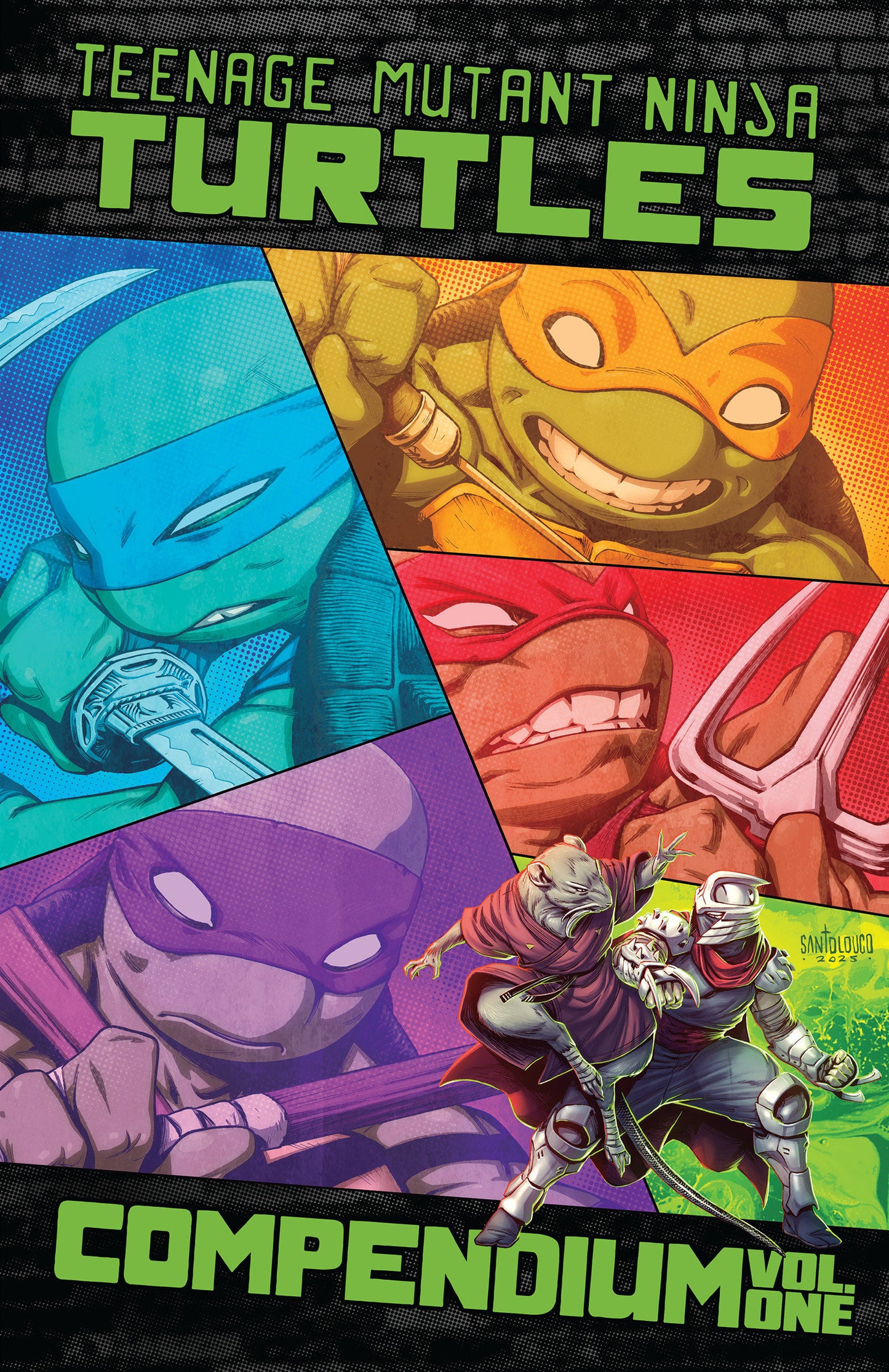 TEENAGE MUTANT NINJA TURTLES: ONGOING COMPENDIUM TP VOL. 1