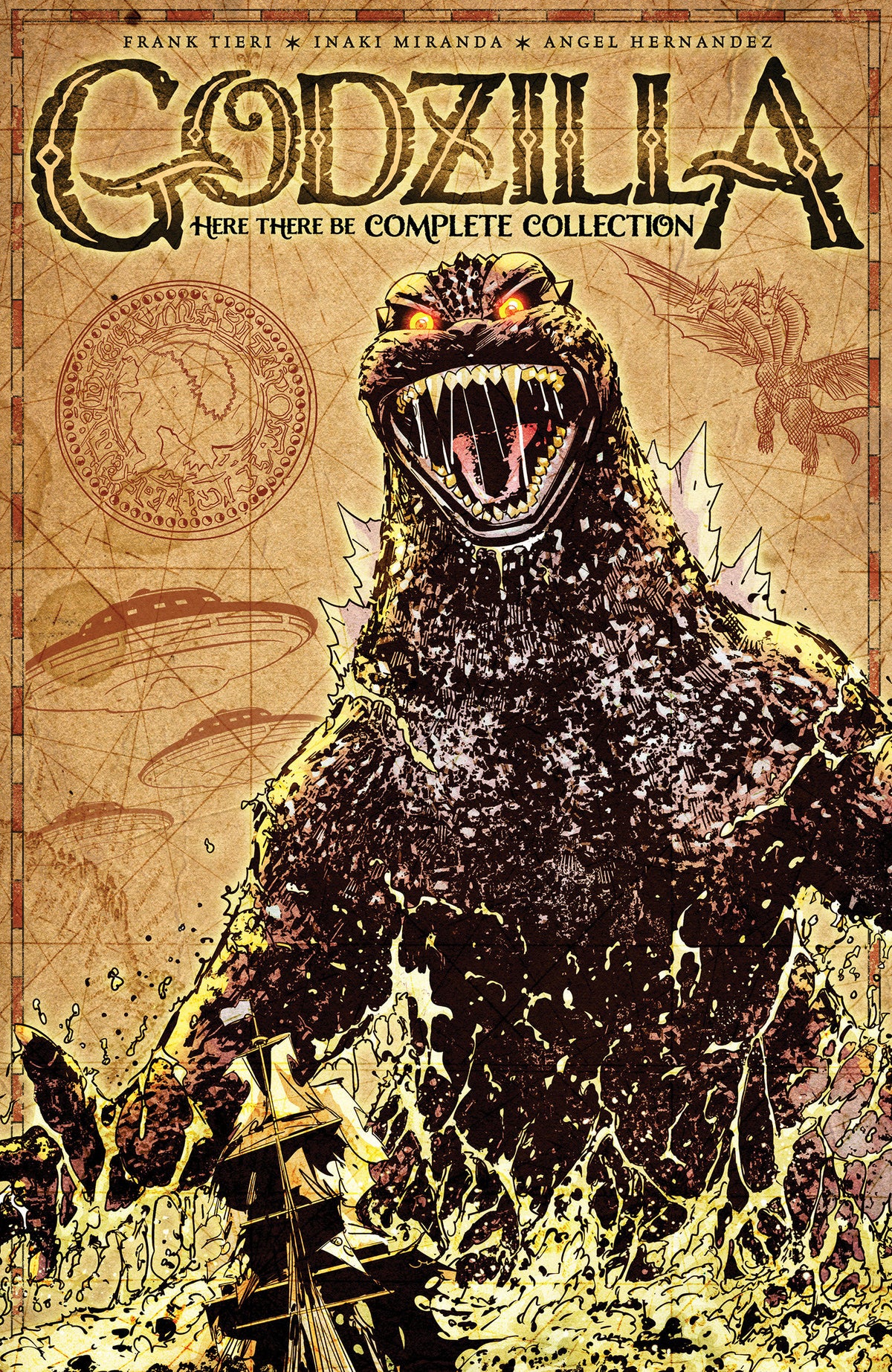 GODZILLA: HERE THERE BE COMPLETE COLLECTION TP