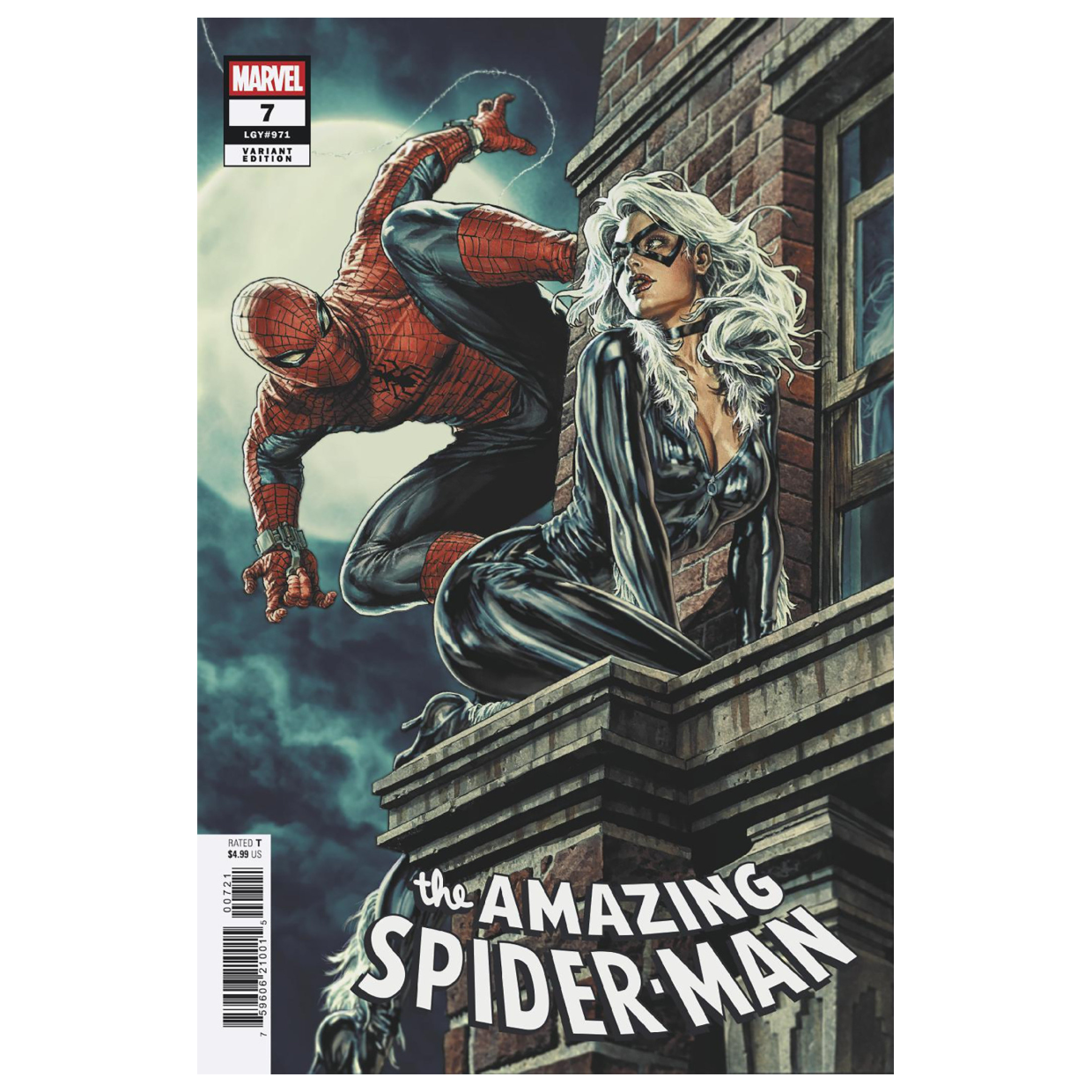 AMAZING SPIDER-MAN #7 LEE BERMEJO BLACK CAT VARIANT