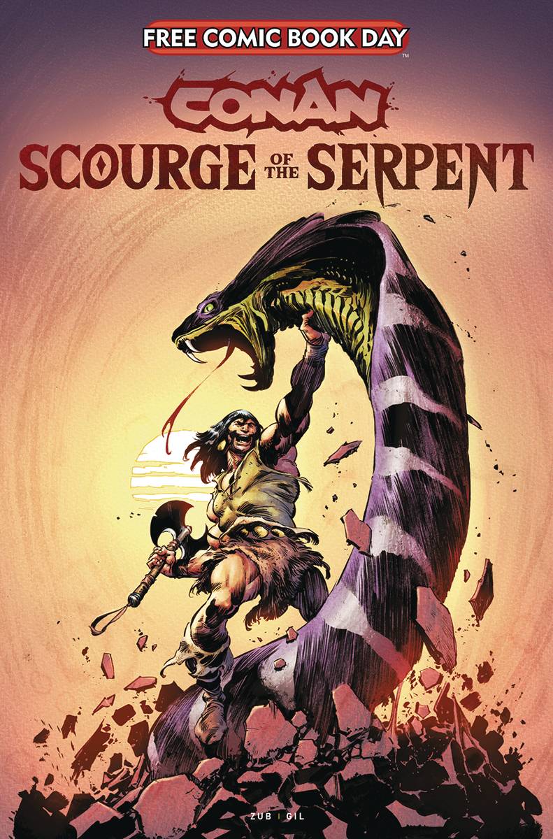 FCBD 2025 Conan the Barbarian: Scourge of the Serpent (Limit 1 per customer)