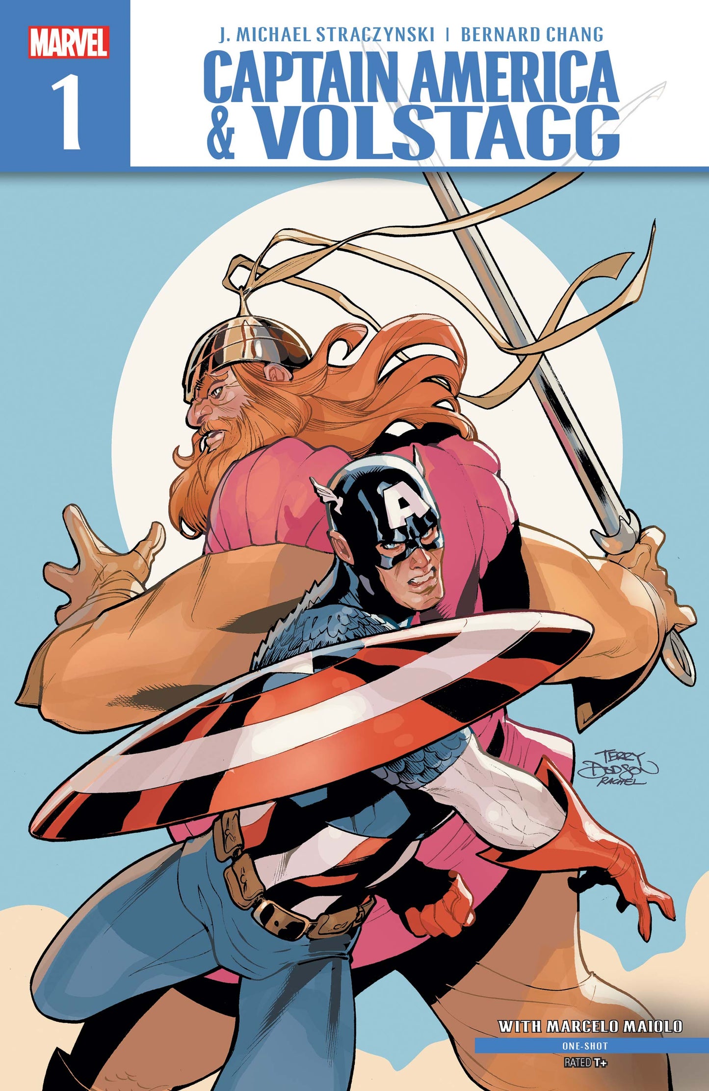 CAPTAIN AMERICA & VOLSTAG #1 TERRY DODSON MAIN COVER