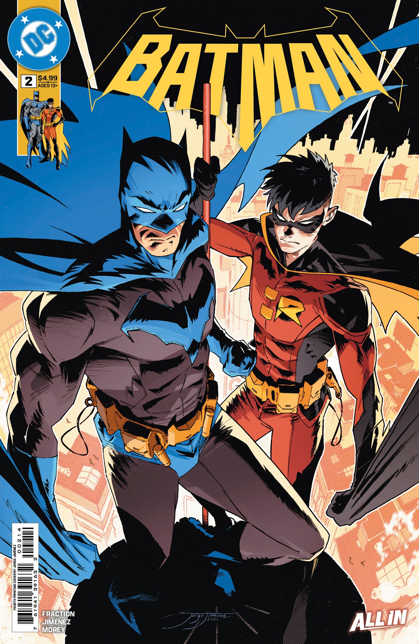 BATMAN #2 Fourth Printing
