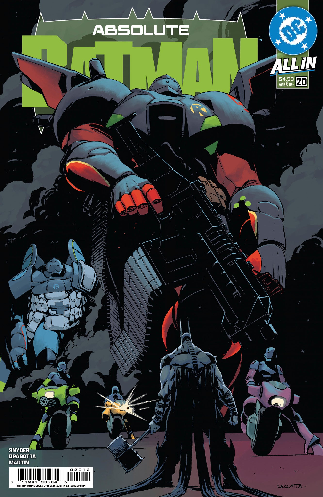 ABSOLUTE BATMAN #20 Third Printing