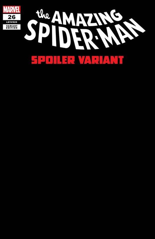 AMAZING SPIDER-MAN (2022) #26 GARY FRANK SPOILER VARIANT