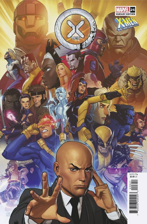 X-MEN (2021) #26 JORGE MOLINA 60TH ANNIVERSARY VARIANT