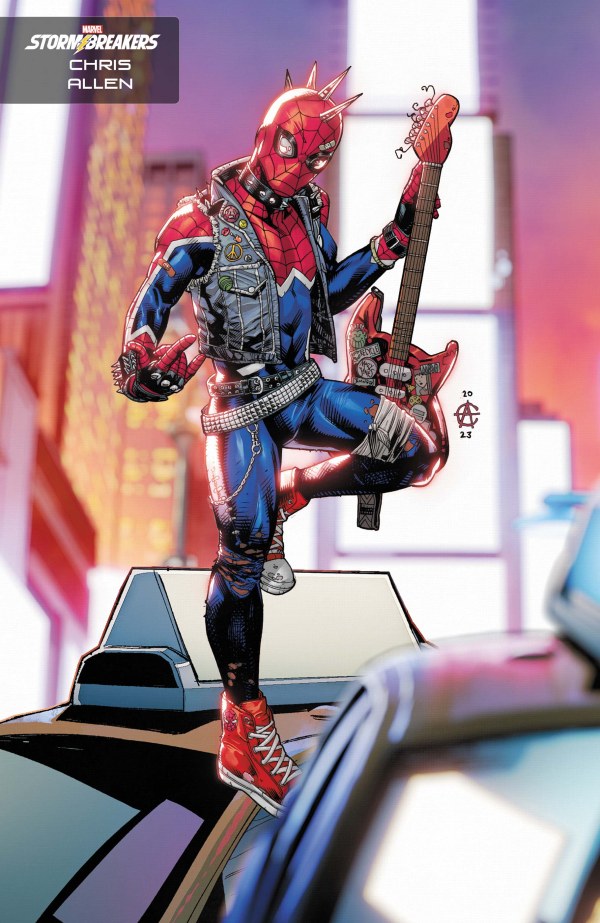 EDGE OF SPIDER-VERSE #1 CHRIS ALLEN STORMBREAKERS VARIANT