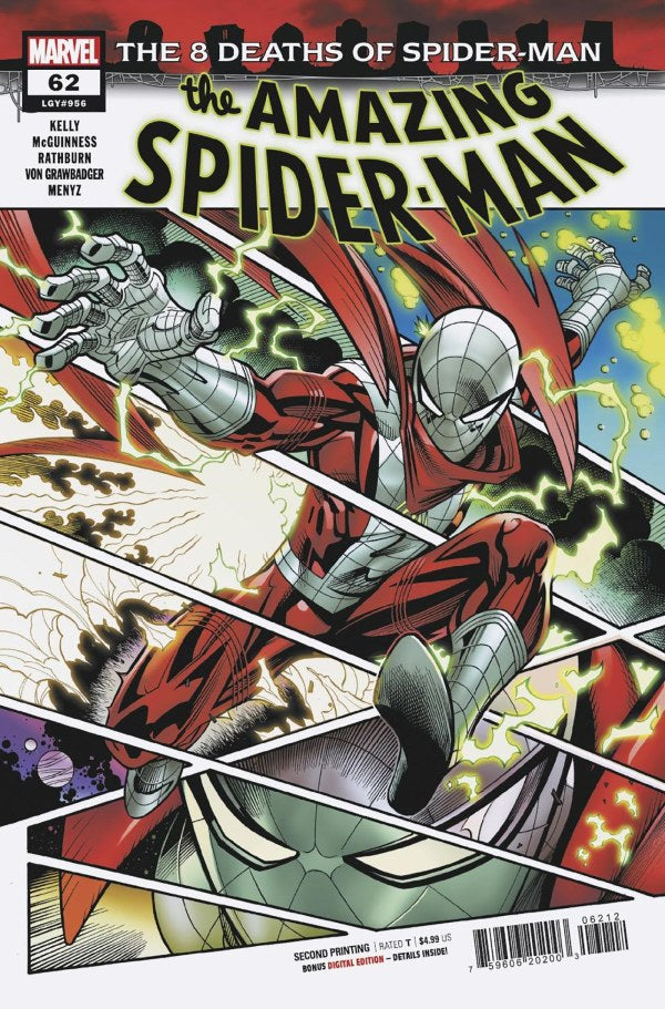 AMAZING SPIDER-MAN (2022) #62 2ND PRINTING ED MGUINNESS VARIANT