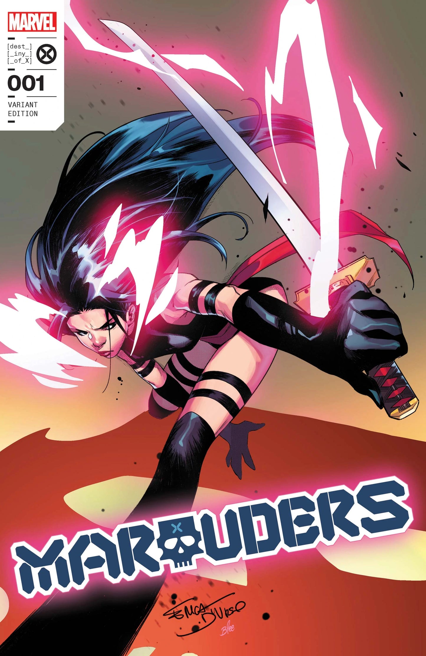 MARAUDERS (2022) #1 ERICA D'URSO VARIANT