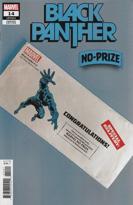 BLACK PANTHER (2021) #14 NO PRIZE VARIANT