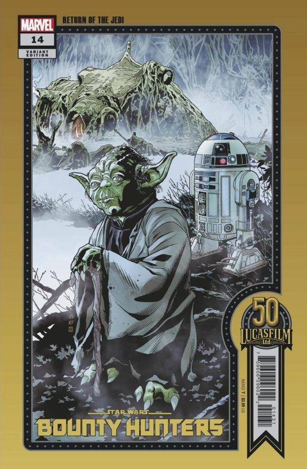 STAR WARS: BOUNTY HUNTERS #14 CHRIS SPROUSE LUCASFILM 50TH ANNIVERSARY VARIANT
