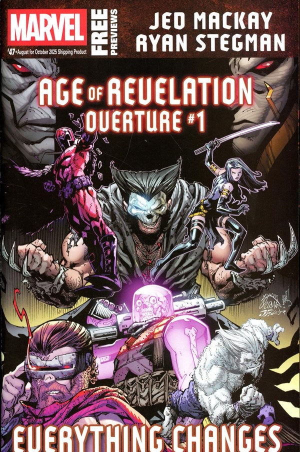 MARVEL PREVIEWS #47 August 2025 for October 2025