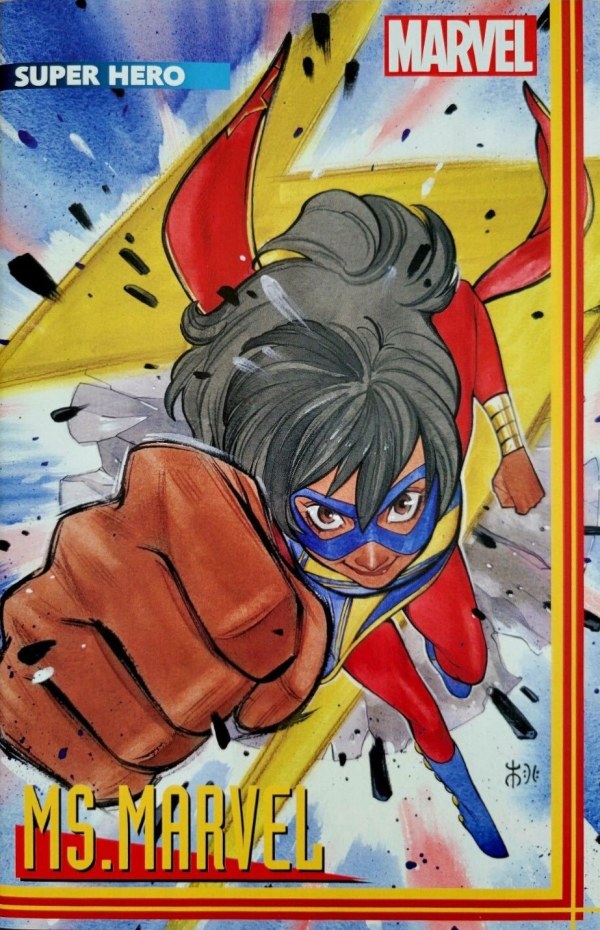 MS. MARVEL: BEYOND THE LIMIT #1 PEACH MOMOKO SUPER HERO STORMBREAKERS VARIANT