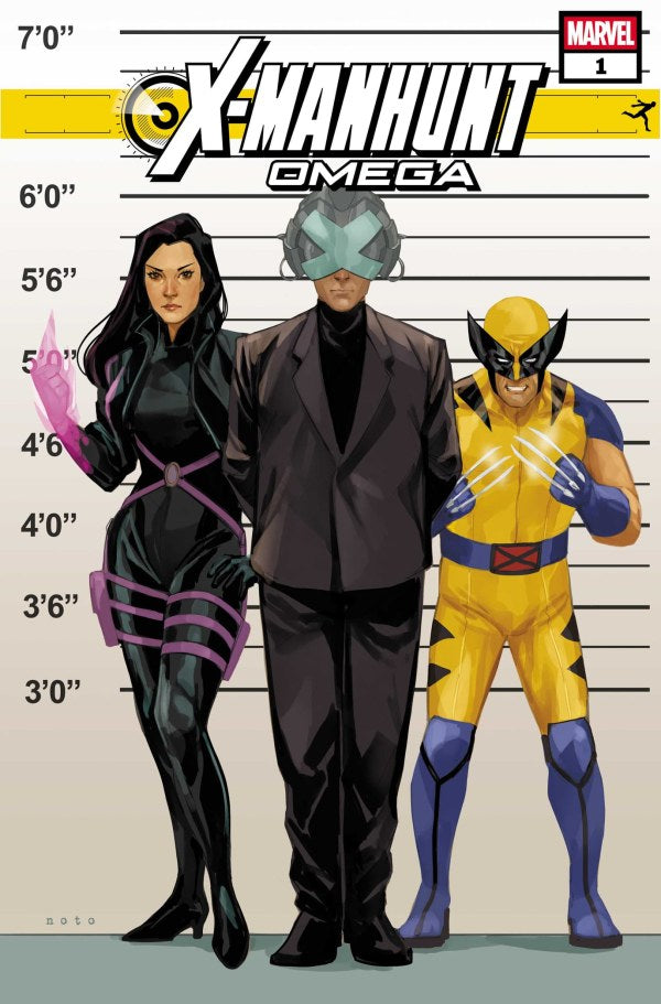 X-MANHUNT OMEGA #1 PHIL NOTO X-MANHUNT CONNECTiING VARIANT