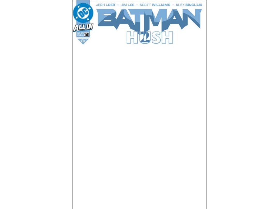 BATMAN #158 CVR H BLANK VAR