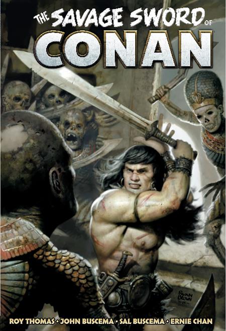 Savage Sword of Conan: The Original Comics Omnibus HC, Vol 3: Earl Norem Regular Edition Cover (MR)