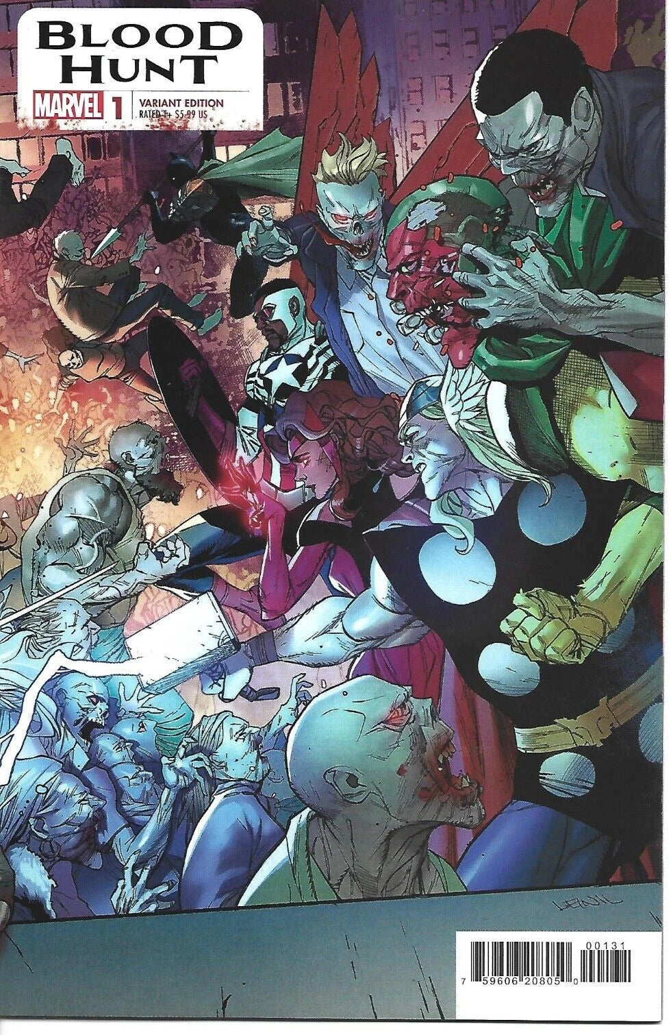 BLOOD HUNT #1 LEINIL YU WRAPAROUND VARIANT