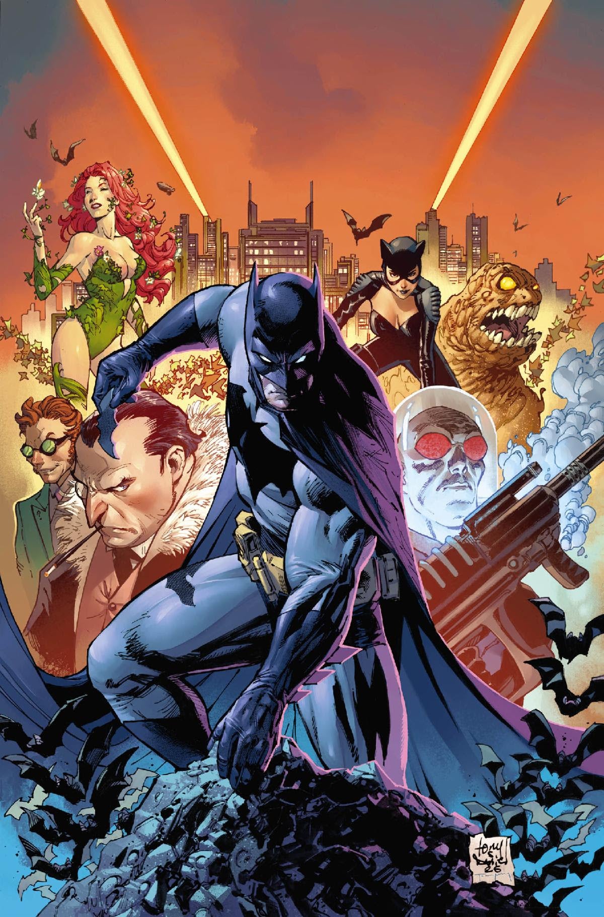 BATMAN #3 Second Printing Cvr B Tony S Daniels Card Stock Var