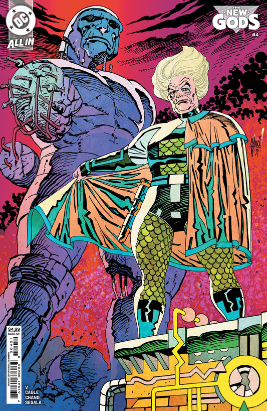 NEW GODS #4 (OF 12) CVR B GUILLEM MARCH CARD STOCK VAR