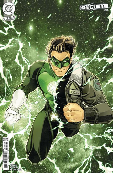 GREEN LANTERN #21 CVR C LAURA BRAGA CARD STOCK VAR