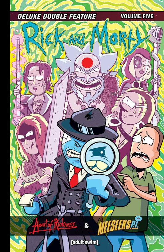 Rick And Morty Deluxe Double Feature HC Vol 5 (MR)