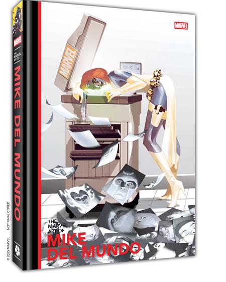 MARVEL ART OF MIKE DEL MUNDO HC DIRECT MARKET ED