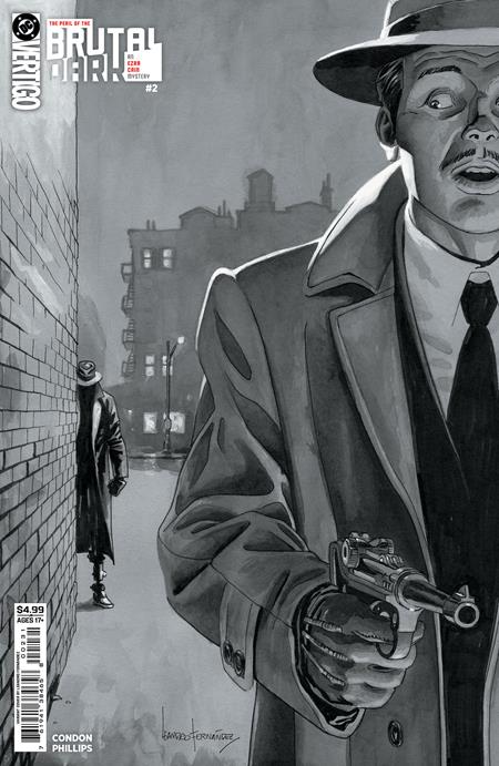 THE PERIL OF THE BRUTAL DARK AN EZRA CAIN MYSTERY #2 (OF 6) CVR C LEANDRO FERNANDEZ CARD STOCK VAR (MR)