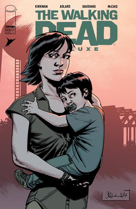 WALKING DEAD DELUXE #132 CVR B CHARLIE ADLARD & DAVE MCCAIG VAR (MR)