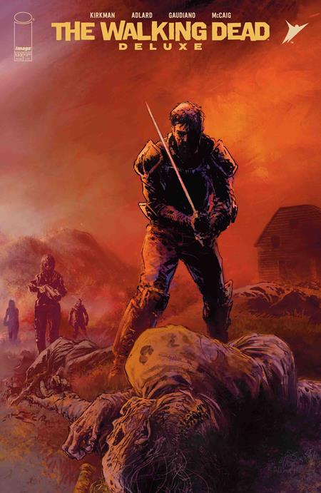 WALKING DEAD DELUXE #132 CVR C STEFANO GAUDIANO VAR (MR)