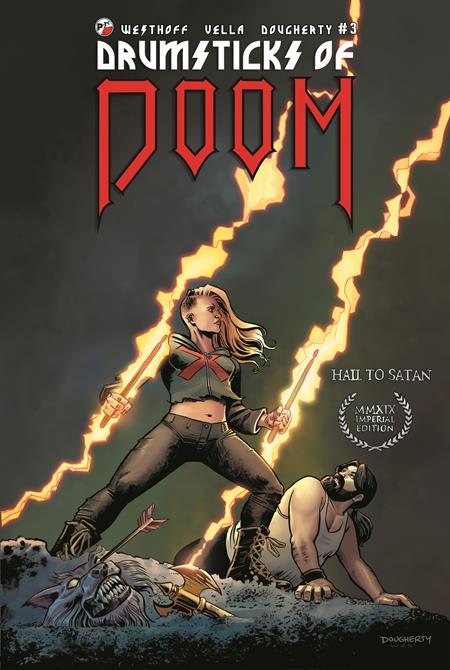 DRUMSTICKS OF DOOM #3 (OF 4) CVR A DAN DOUGHERTY