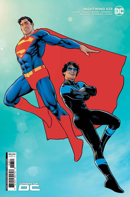 NIGHTWING #103 CVR D NICOLA SCOTT SUPERMAN CARD STOCK VAR