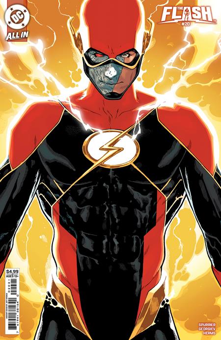 FLASH #20 CVR B JEFF SPOKES CARD STOCK VAR