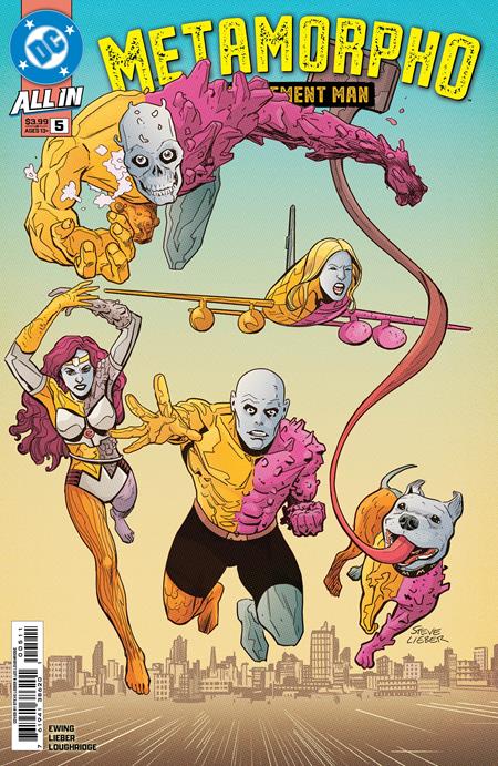 METAMORPHO THE ELEMENT MAN #5 CVR A STEVE LIEBER